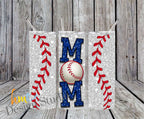 Baseball Mom Tumbler, Baseball Tumbler