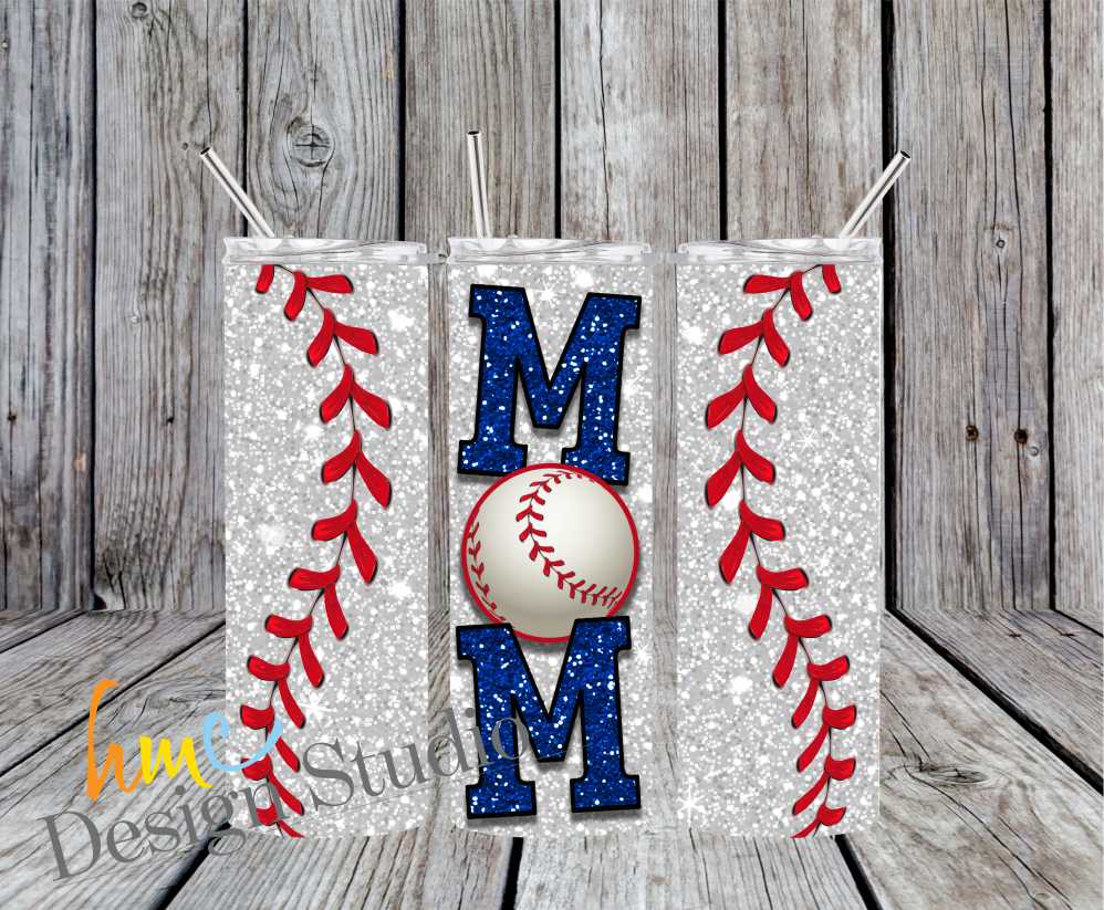 Baseball Mom Tumbler, Baseball Tumbler