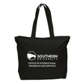 Cotton Canvas Zipper Tote Bag - 300 PIECES REQUIRED