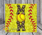 Softball Mom Tumbler, Softball Tumbler