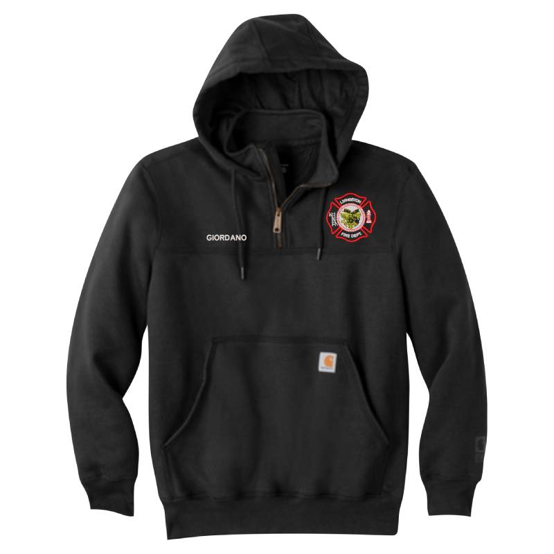 LFD - Rain Defender Paxton Heavyweight Hooded Zip Mock Sweatshirt