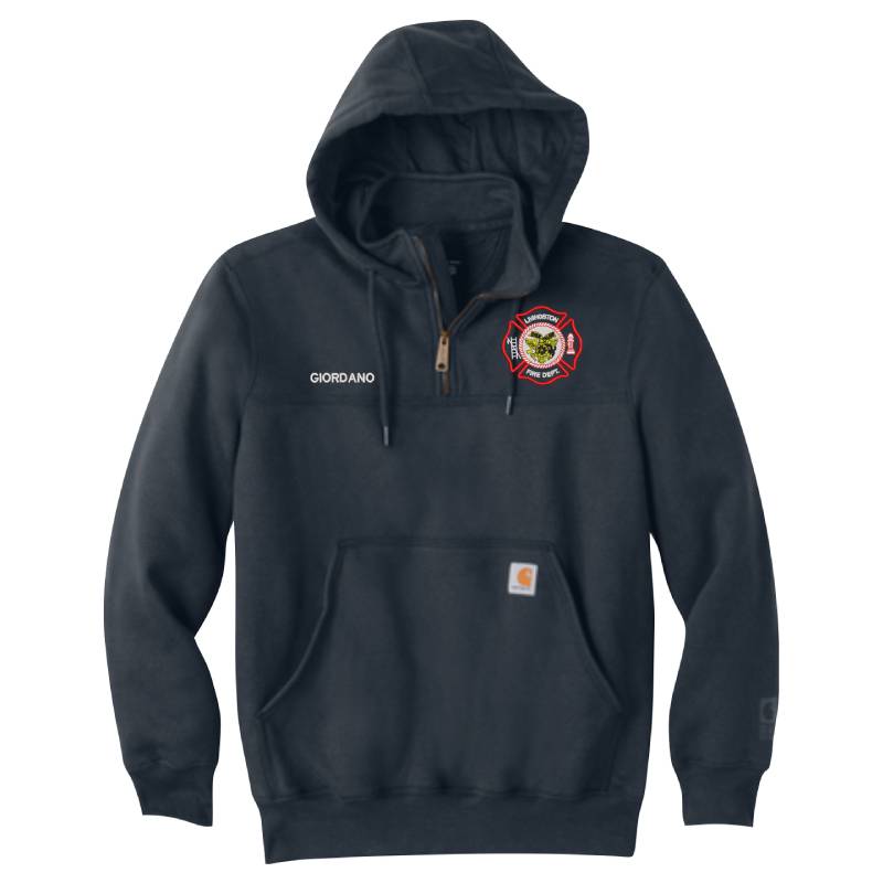 LFD - Rain Defender Paxton Heavyweight Hooded Zip Mock Sweatshirt