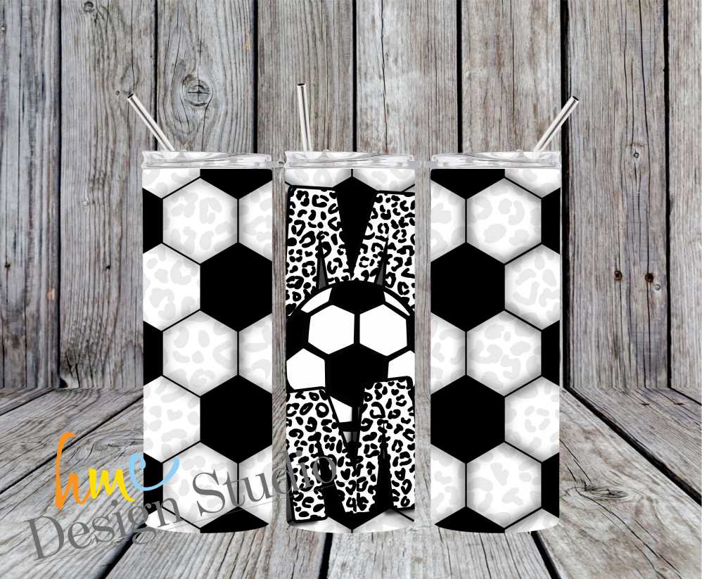 Soccer Mom Tumbler, Soccer Tumbler