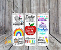 Skinny Teacher Fuel Tumbler