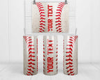Baseball Tumbler, Baseball Mom Tumbler, Distressed Baseball Tumbler